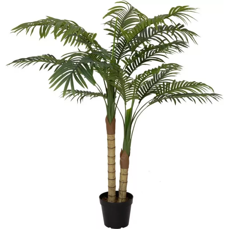 EUROPALMS arecapalmu, 2-runkoinen, tekokasvi, 120 cm (82509410)
