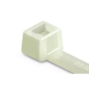 HellermannTyton T80R-HS-NA-C1 lämmönkestävä läpinäkyvä nippuside, 210 x 4,7 mm, 100 kpl:n pakkaus 111-05059