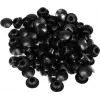 ZUBEHÖR silikoninen tiivistetulppa 8,5 mm musta, 100 kpl 60112480