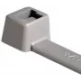 HellermannTyton 116-01818 harmaa polyamidinippuside, 100 mm x 2,5 mm, 22 mm nippu, 100 kpl:n pakkaus