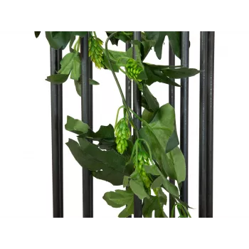 EUROPALMS tekohumalaseppele, 170 cm, vihreä ruskeilla kävyillä 82501869