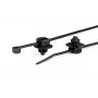 HellermannTyton T30LRFT6 musta nippuside polyamidista, 260 mm x 3,3 mm, 500 kpl:n pakkaus 150-77932