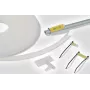 HellermannTyton HC 09-52 Solar Edge -kiinnike 5,2-7,0 mm kaapelille, 1,0-3,0 mm levynpaksuus, musta, PA66HIRHS, 50 kpl
