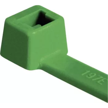HellermannTyton T80R-N66-GN-C1 vakiokaapelinippuside, sisähampainen, 210 mm x 4,6 mm, vihreä, 100 kpl 116-08015