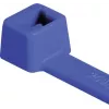 HellermannTyton T80L vakiokaapelinippuside, 390 x 4,6 mm, PA66, sininen, 100 kpl 116-05416