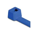 HellermannTyton T80R vakiokaapelinippuside, 210 x 4,6 mm, sininen, 100 kpl (116-08016)