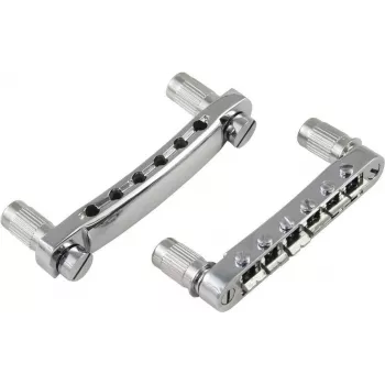 DIMAVERY talla & stopbar tailpiece LP-tyylin kitaroille 26300214