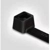 HellermannTyton T18L-HS-BK-C1 kaapeliside, polyamidi 6.6, musta, 100 mm x 2,5 mm, 100 kpl