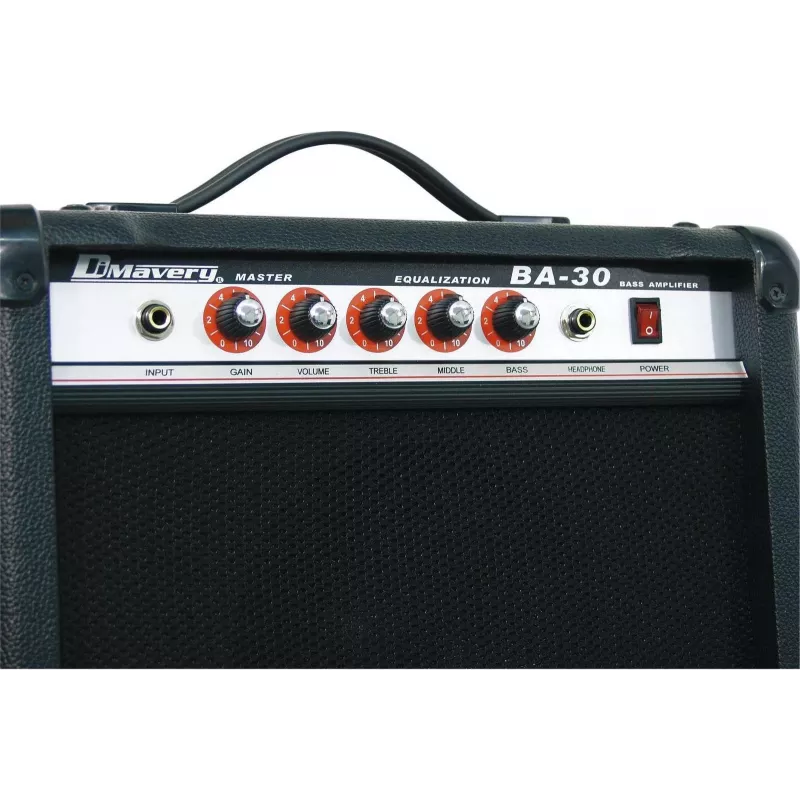 DIMAVERY BA-30 bassovahvistin, 30W 26363030