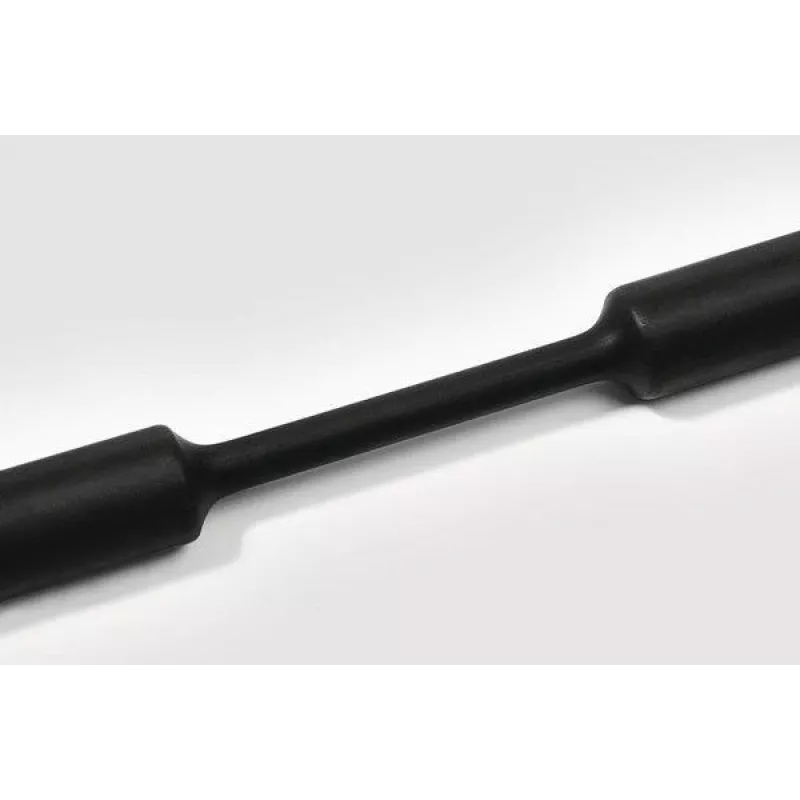 HellermannTyton TREDUX-6/2 PO-X BK 15 lämpökutistussukka, 3:1, 6mm → 2mm, musta, 1m