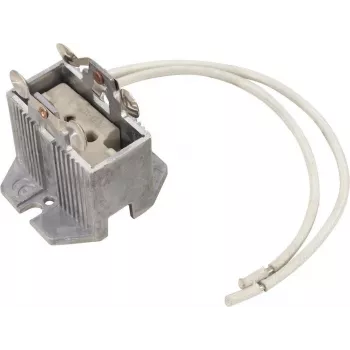 OMNILUX GX-9.5 & GY-9.5 lampunkanta, keramiikka, 250V/10A, ruuvikiinnitys 9450030C