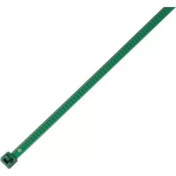HellermannTyton LR55 uudelleenkäytettävä nippuside 195 x 4,7 mm vihreä 25 kpl:n pakkaus 115-00005