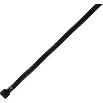 HellermannTyton uudelleenkäytettävä nippuside LR55 195x4,7mm musta 25 kpl:n pakkaus 115-00002
