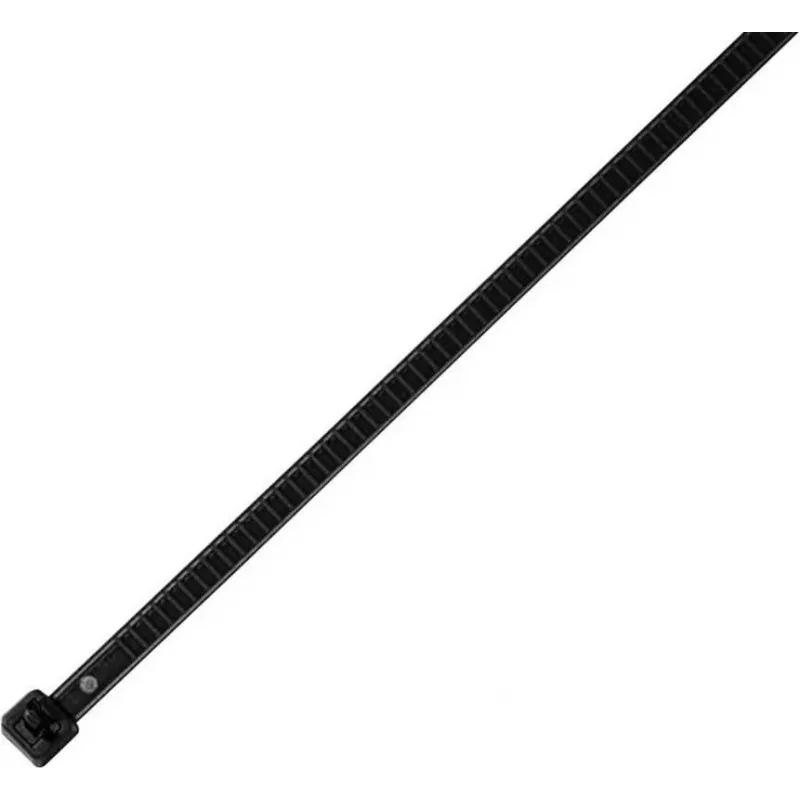 HellermannTyton uudelleenkäytettävä nippuside LR55 195x4,7mm musta 25 kpl:n pakkaus 115-00002