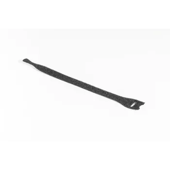 HellermannTyton TEXTIE-S-PA/PP-BK-X1 tarranauha-nippuside, 150 mm x 12,5 mm, musta, 100 kpl 130-00012