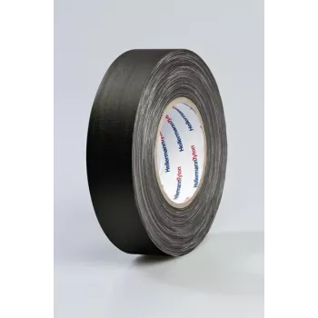 HellermannTyton HelaTape Tex kangasteippi 19 mm x 10 m musta puuvilla-polyesteri 712-00204
