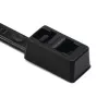 HellermannTyton T30R musta PA66-kaapelinauha 395 x 4,7 mm, 100 kpl 117-00008