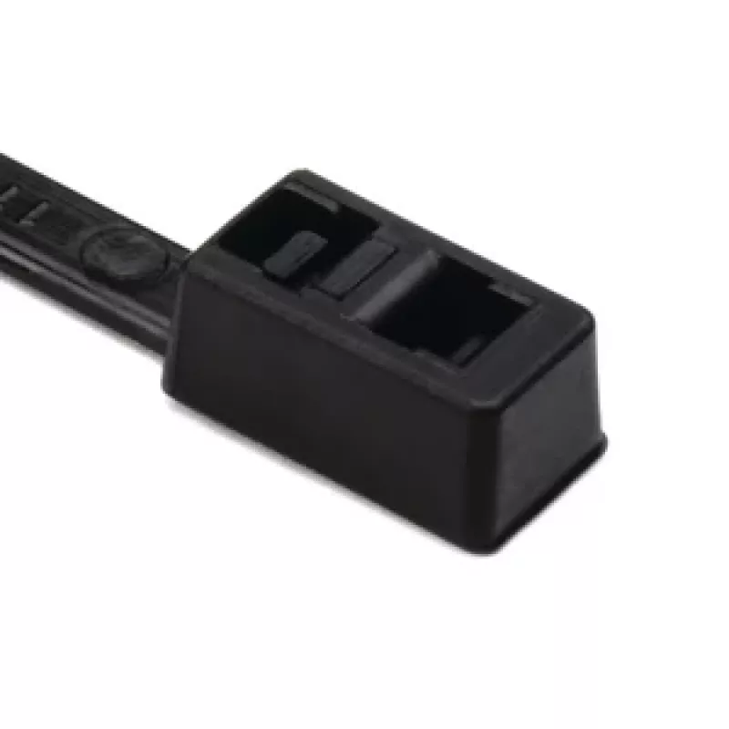 HellermannTyton T30R musta PA66-kaapelinauha 395 x 4,7 mm, 100 kpl 117-00008