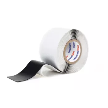 HellermannTyton HTAPE-POWER 670-VM-PVC/IIR-BK itsesulautuva nauha 3 m x 100 mm musta 711-00304