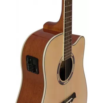 DIMAVERY DR-520 Dreadnought akustinen kitara, luonnonvärinen 26231272