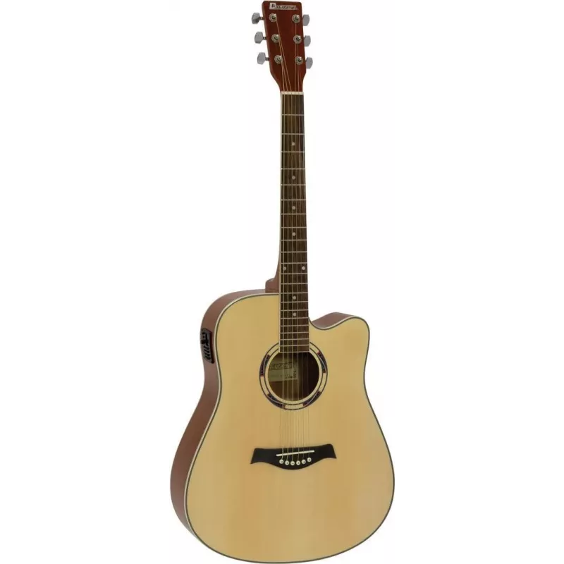 DIMAVERY DR-520 Dreadnought akustinen kitara, luonnonvärinen 26231272