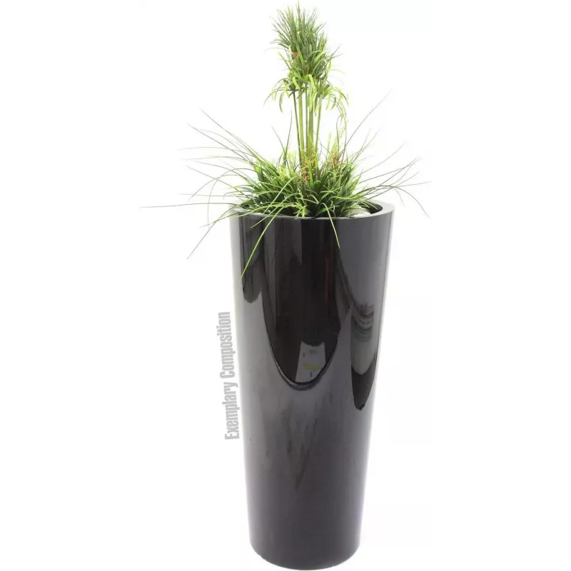 EUROPALMS tekonurmi-asetelma, 90 cm, vihreä, mustassa ruukussa 82600137
