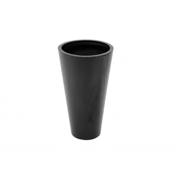 EUROPALMS Leichtsinn Elegance-69 kiiltävä musta koristeellinen pääkallohahmo 83011859