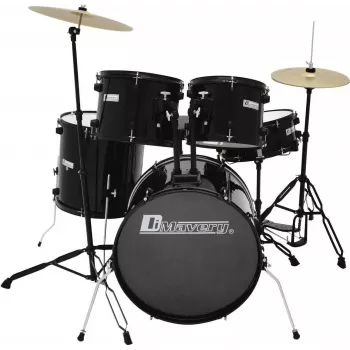 DIMAVERY DS-200 rumpusetti, musta 26001360