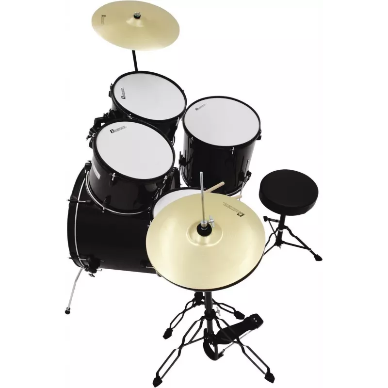 DIMAVERY DS-200 rumpusetti, musta 26001360