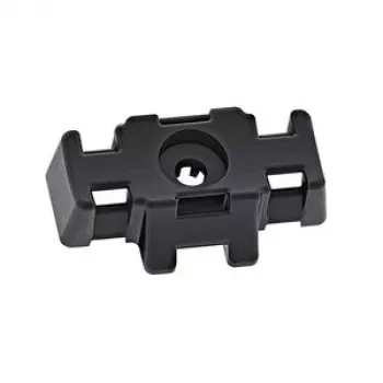 HellermannTyton S3SB15CBM8-PA6GF30-BK ruuvikiinnitysalusta nippusiteille, musta, M8, PA6GF30, 1 kpl 151-01010