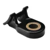 HellermannTyton HDM400-PA66HIRHSUV-BK ruuvialusta nippusiteille, musta, 40 x 40 x 8 mm, 8 mm nippusiteille, UV-/lämmön-/iskunkestävä, halogeeniton, 1 kpl 151-01224