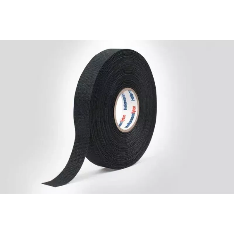 HellermannTyton HTAPE-PROTECT300 itsesulautuva nauha, musta, 25 m x 19 mm x 0,3 mm 712-10001