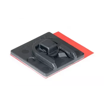 HellermannTyton SMB4APT-A itseliimautuva nippusiteen kiinnike, 28 x 28 mm, luonnonvärinen, PA66, 1 kpl 151-03364