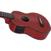 DIMAVERY UK-100 sopraano-ukulele, Flamed Red 26255807