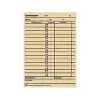BÜRK MOBATILE leimauskortti ZS 5200 -kellokorttikoneelle, 100 korttia, vihreä painatus valkoiselle kartongille, 189 x 86 mm B01830040500
