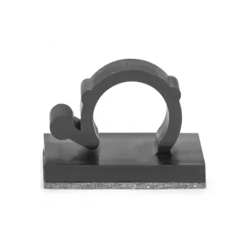 HellermannTyton MAGRA9 magneettinen kaapelipidike, PA66/NdFeB, musta, 25 mm max. nippu, 25 kpl 151-04467