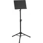 Dimavery OP-1 orkesterinuottiteline, musta, korkeussäädettävä 60-125 cm, teräs