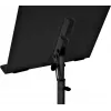 Dimavery OP-1 orkesterinuottiteline, musta, korkeussäädettävä 60-125 cm, teräs