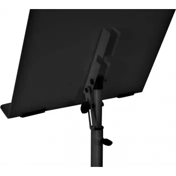 Dimavery OP-1 orkesterinuottiteline, musta, korkeussäädettävä 60-125 cm, teräs