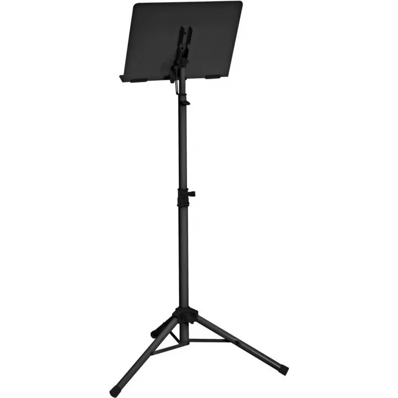 Dimavery OP-1 orkesterinuottiteline, musta, korkeussäädettävä 60-125 cm, teräs