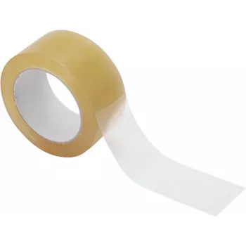 ZUBEHÖR tanssilattiateippi PVC 50 mm x 33 m läpinäkyvä (30005949)