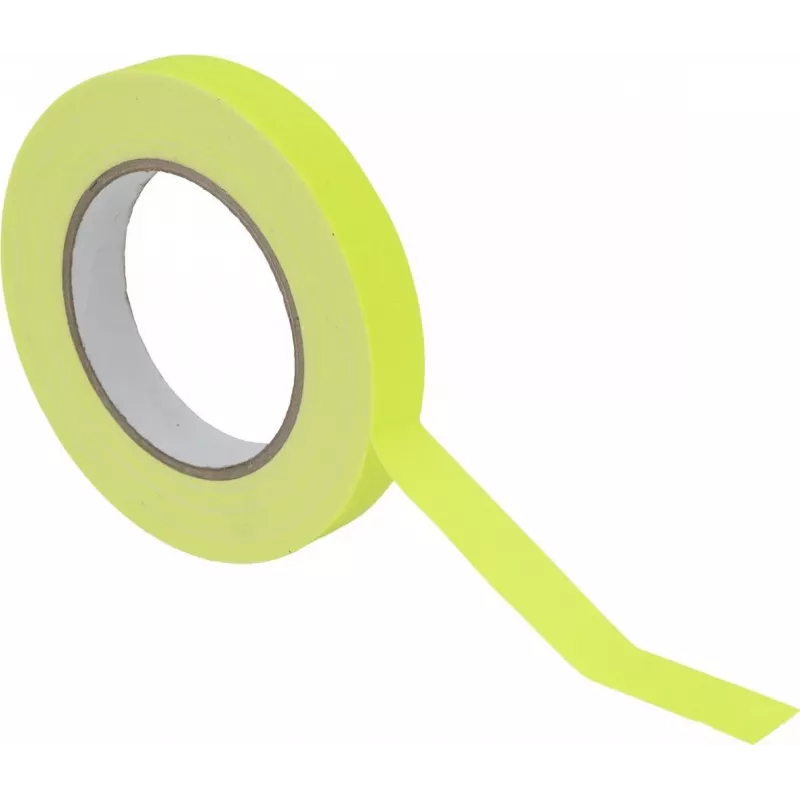 ACCESSORY Gaffa Tape 19 mm x 25 m neonkeltainen UV-aktiivinen 30005481