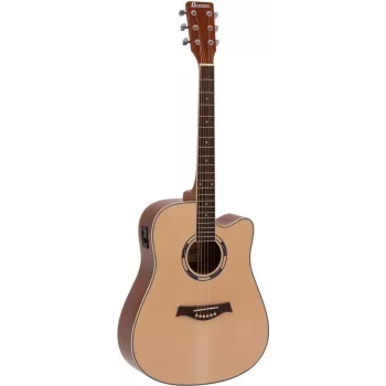 DIMAVERY JK-500 akustinen kitara, cutaway, Natural 26231388