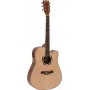 DIMAVERY JK-500 akustinen kitara, cutaway, Natural 26231388