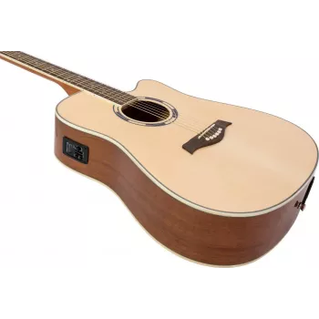 DIMAVERY JK-500 akustinen kitara, cutaway, Natural 26231388