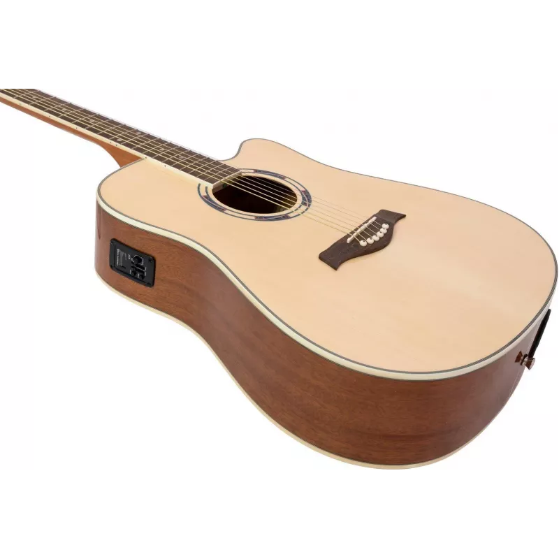 DIMAVERY JK-500 akustinen kitara, cutaway, Natural 26231388