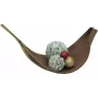 EUROPALMS mäntypallo, flocked, 30 cm (83500305)