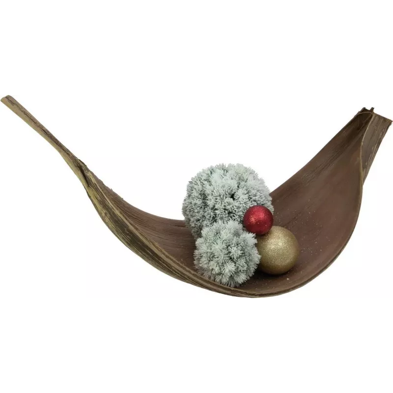EUROPALMS mäntypallo, flocked, 30 cm (83500305)