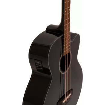 DIMAVERY AB-450 akustinen bassokitara, musta 26224013