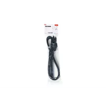 HellermannTyton SOFTFIX XXL uudelleenkäytettävä kaapeliside, TPU, musta, 300mm x 12mm, 3 kpl:n pakkaus 115-28898